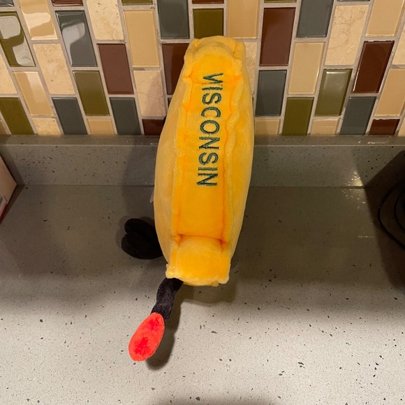 Stuffed States Wisconsin cheese and Wisconsin tea towel - Picture 4 of 11